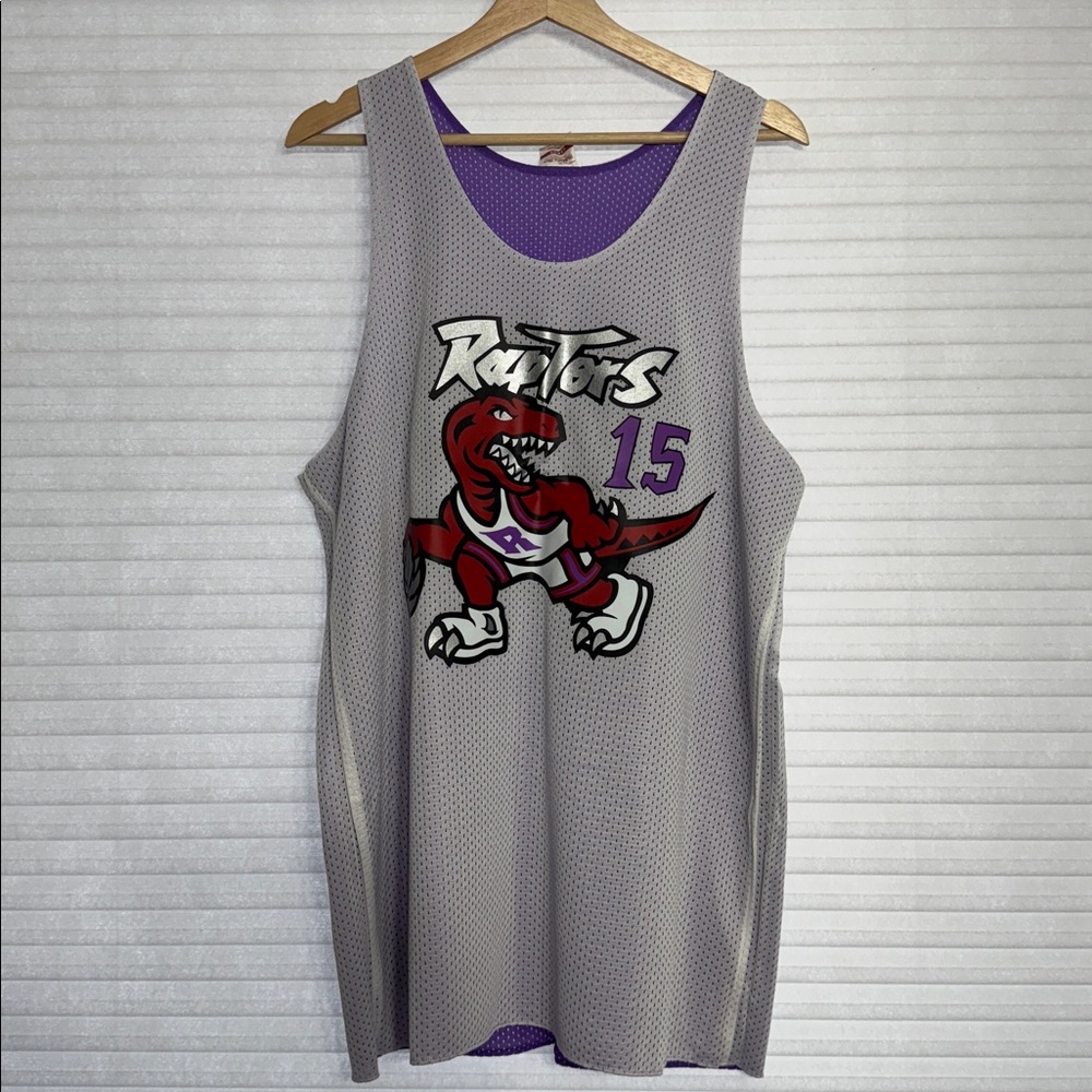 Mitchell & Ness Vince Carter #15 Reversible Raptors Practice Jersey NWOT